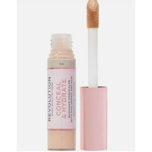 Makeup Revolution Conceal & Hydrate Radiance Concealer Shade C4 Hyaluronic Acai